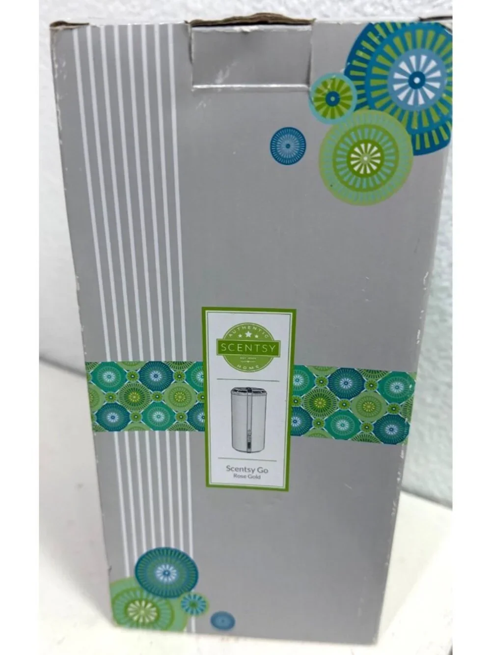Scentsy Go Rose Gold Portable Fragrance System NEW In Box Air Freshener